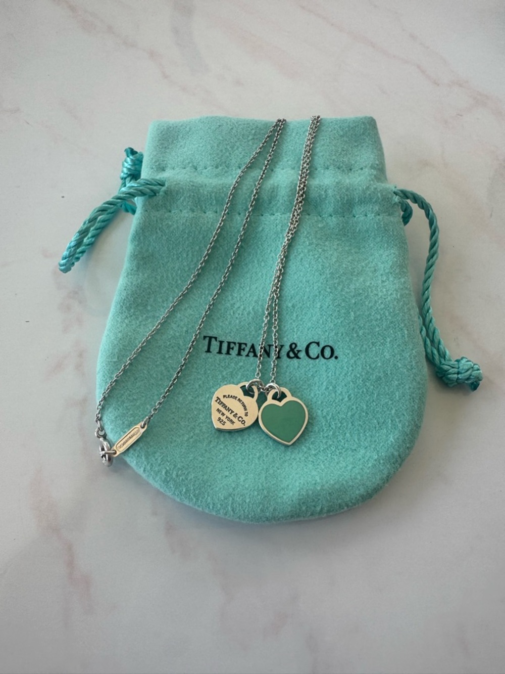 Tiffany & Co. mini hearts necklace